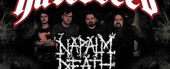 1 de Octubre: Napalm Death y Hatebreed en Chile
