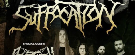 5 de Diciembre: Suffocation + Cryptopsy en Chile