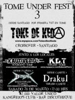 28 de Marzo: Tomé Under Fest III 28 de Marzo: Tomé Under Fest III