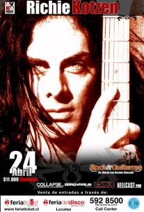 CANCELADO Richie Kotzen en Chile CANCELADO Richie Kotzen en Chile