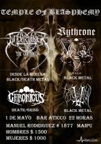 1 de Mayo: Temple Of Blasphemy