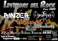 22 de Agosto: Leyendas del Rock - Chile 2009