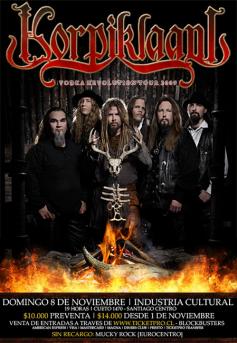 8 de Noviembre: Korpiklaani en Santiago