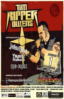 1 de Octubre: Tim Ripper Owens en Chile 1 de Octubre: Tim Ripper Owens en Chile