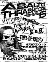 10 de Octubre: Asalto Thrashcore 10 de Octubre: Asalto Thrashcore