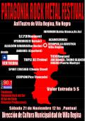 21 de Noviembre: Patagonia Rock Metal Festival
