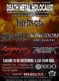 26 Diciembre: Death Metal Holocaust 26 Diciembre: Death Metal Holocaust